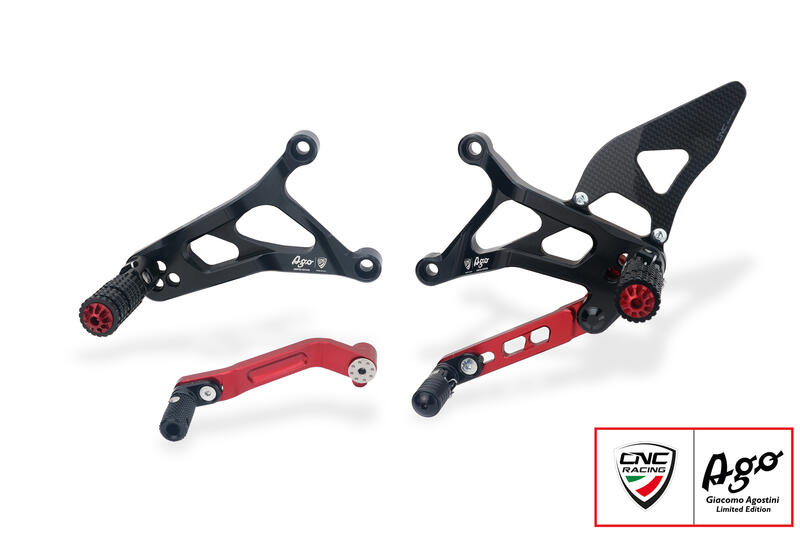 Adjustable rear sets MV Agusta - Giacomo Agostini Limited Edition
