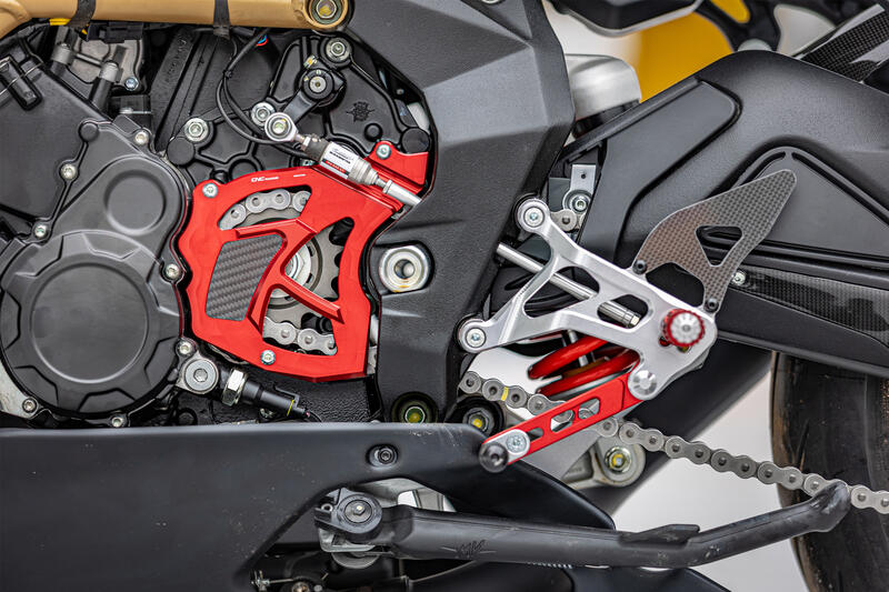 Adjustable rear sets MV Agusta - limited edition