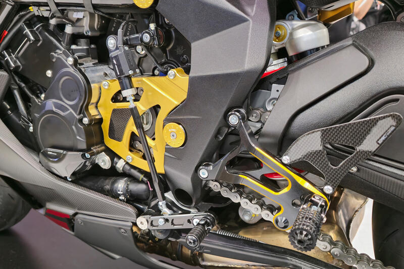 Adjustable rear sets - Reverse shifting MV Agusta LIMITED EDITION