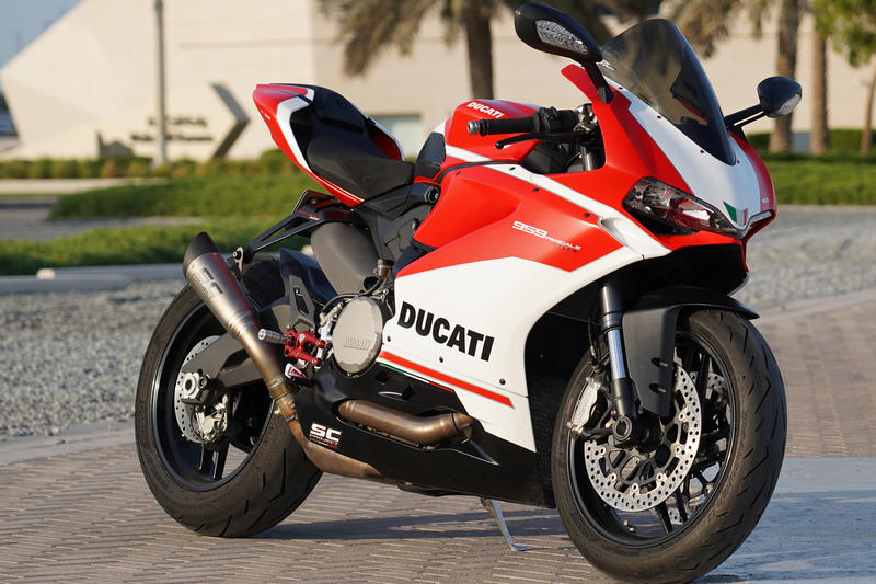Adjustable rearsets RPS Ducati SBK Panigale series Team Pramac MotoGP Limited Edition