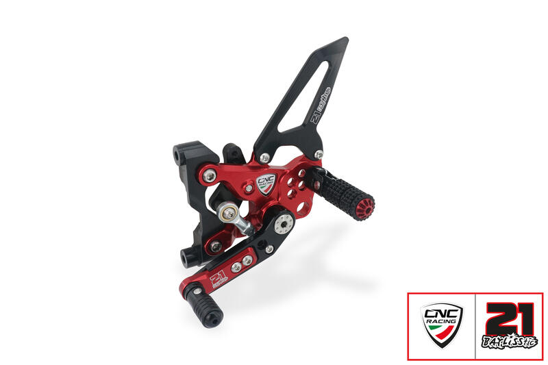 Pedane regolabili Ducati Panigale - Troy Bayliss Limited Edition