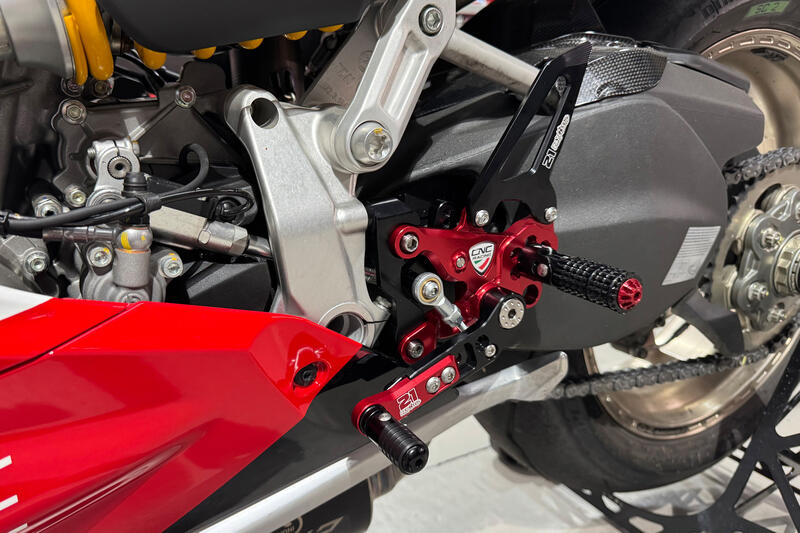 Pedane regolabili Ducati Panigale - Troy Bayliss Limited Edition