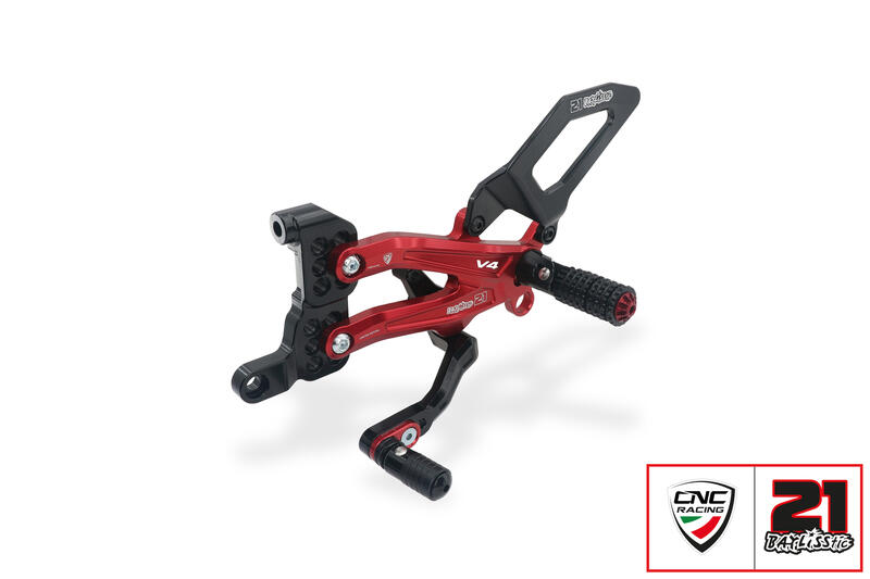 Pedane regolabili Ducati Panigale V4 - Troy Bayliss Limited Edition