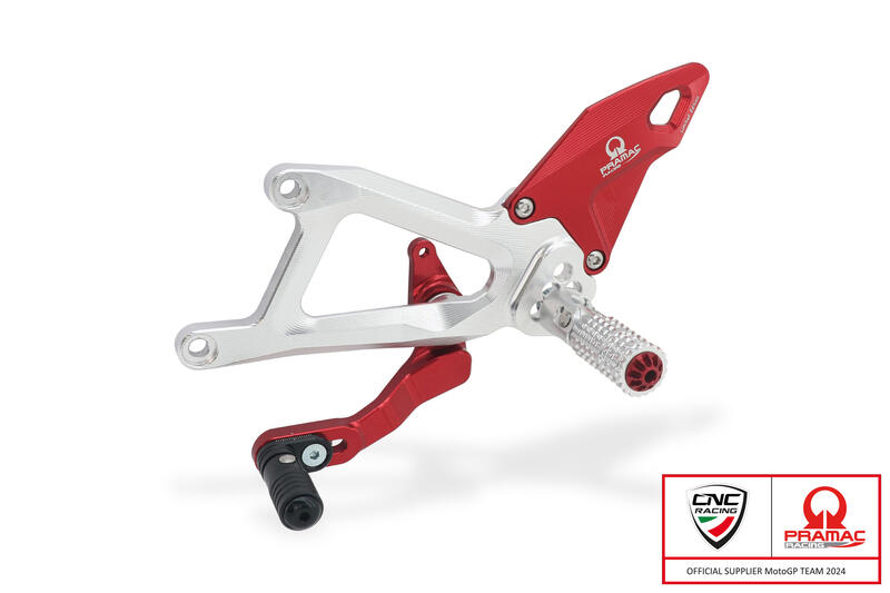 Adjustable rearsets Ducati Panigale V4 - Pramac Racing Limited Edition