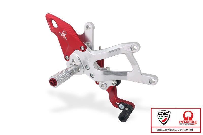 Adjustable rearsets Ducati Panigale V4 - Pramac Racing Limited Edition