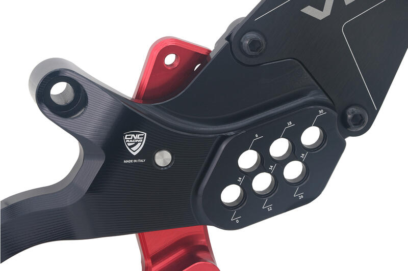 Adjustable Rearsets Ducati Streetfighter V2 MY2025