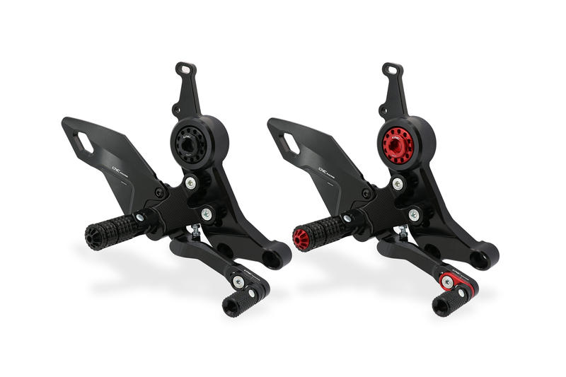 Adjustable rear sets rider Ducati Monster 937