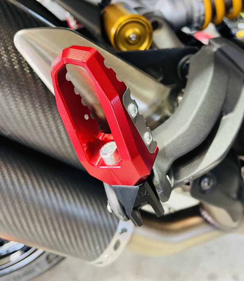 Footpegs kit TOURING - adapters passenger for MV Agusta