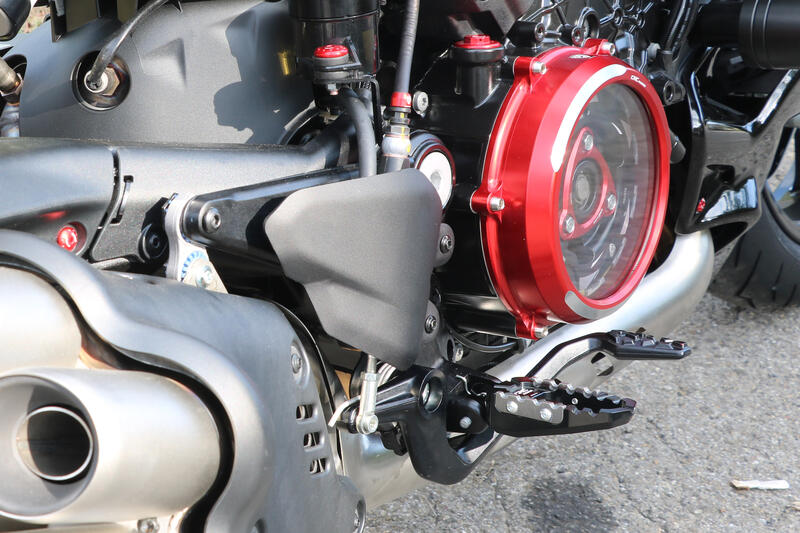 Footpegs kit TOURING driver - adapters