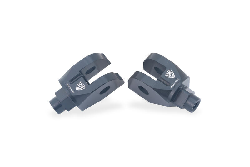 Footpegs kit passenger - adapters for Ducati Multistrada V2 MY2025 and Hypermotard V2 MY2026