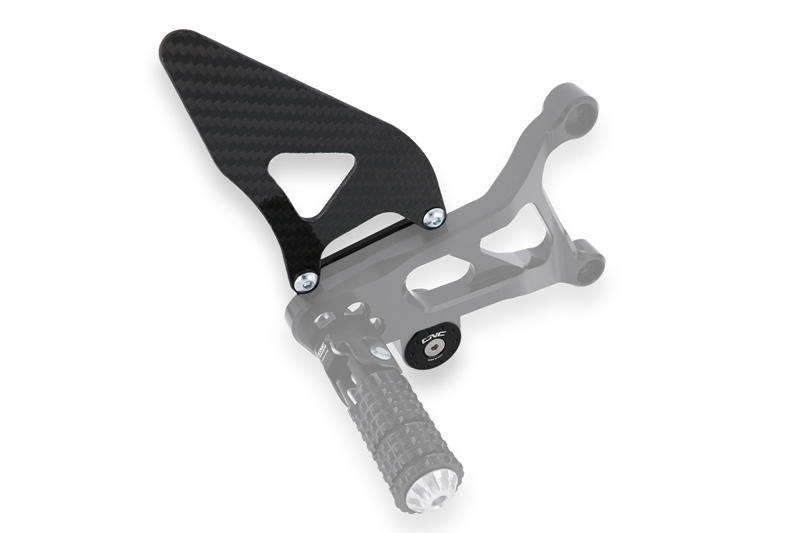 RH heel guard kit for rearsets PE226