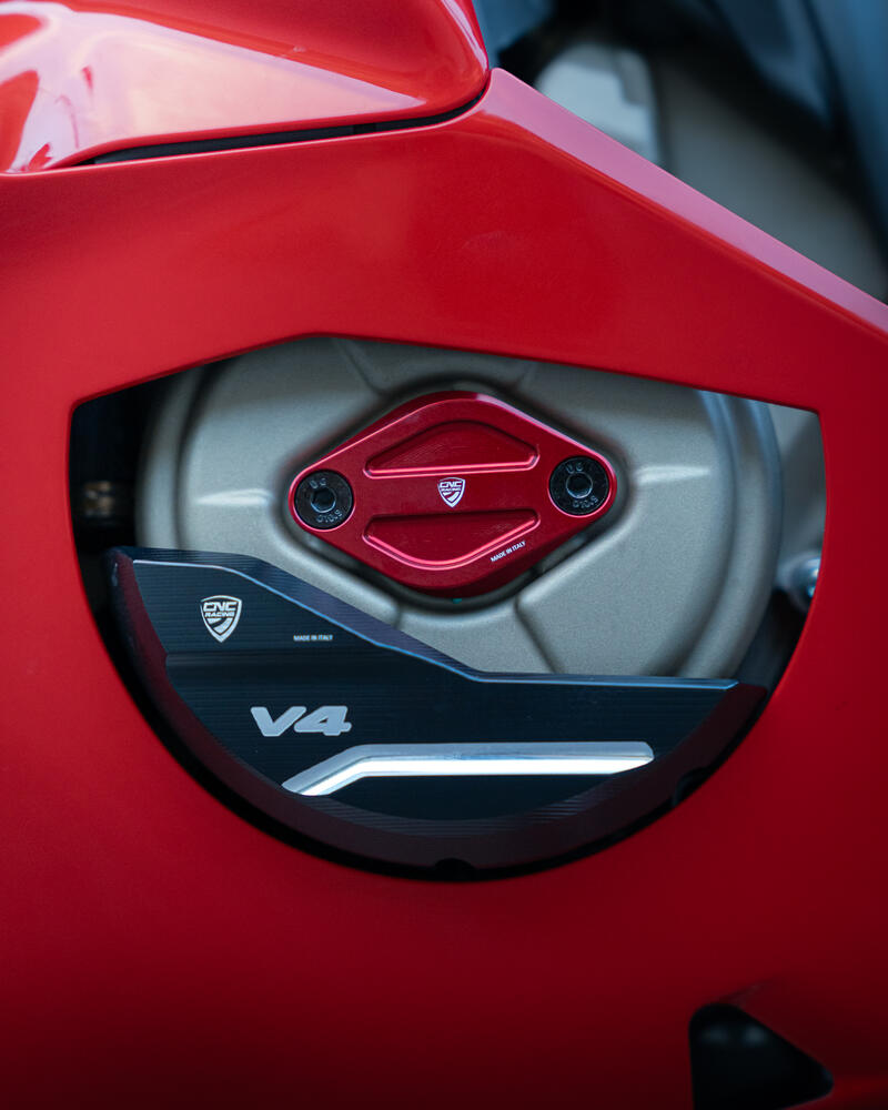 Timing inspection cover for Ducati