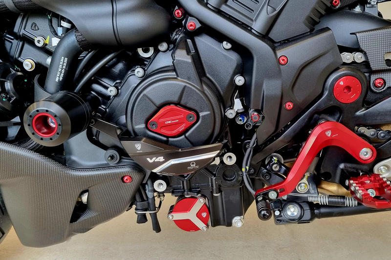 Generator crankcase protector Ducati Diavel V4 - Pramac Racing Limited Edition