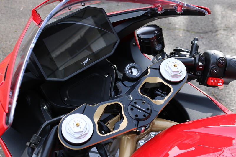 Fluid reservoir front brake 25 ml with level window - only body