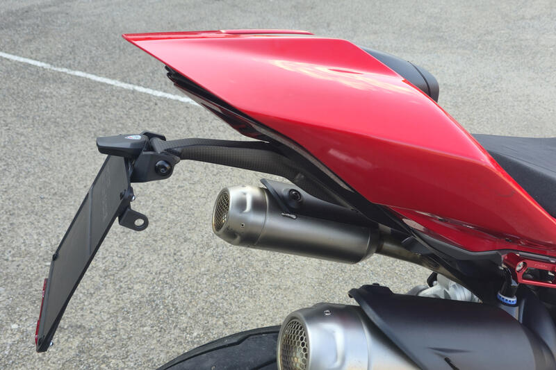 Carbon Tail Tidy for Ducati Panigale V2 - Streetfighter V2 MY2025 - Adjustable, Lightweight and Plug & Play