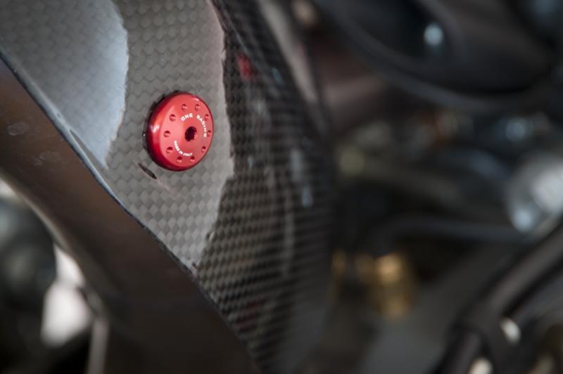Heat guard exaust screw Ducati 1199 Panigale