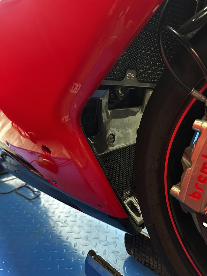 Griglia protezione radiatore Ducati 848, 1098 e 1198