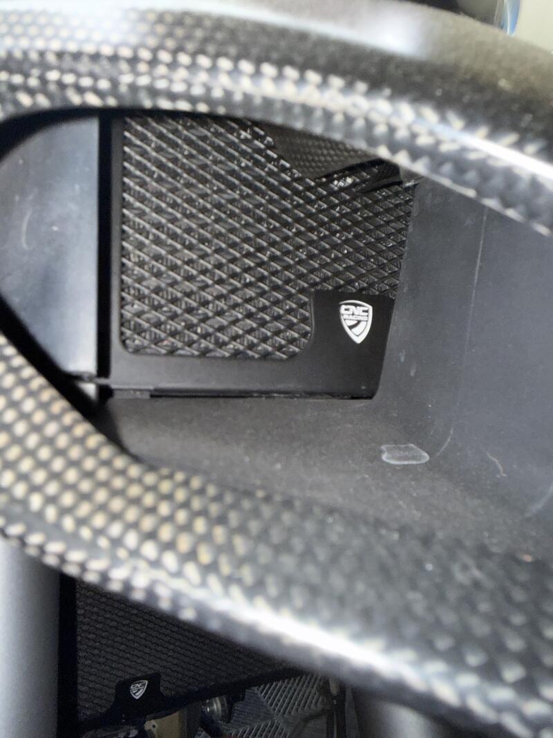 Radiator guard protection Ducati Multistrada 1200