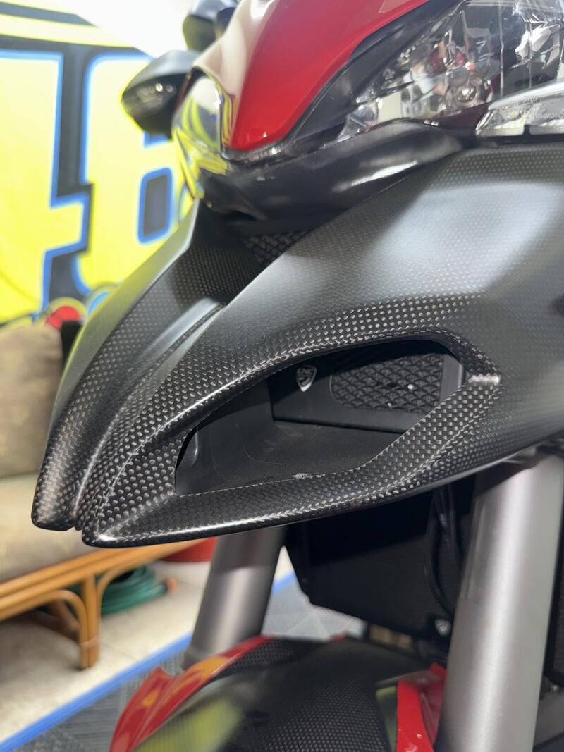 Radiator guard protection Ducati Multistrada 1200