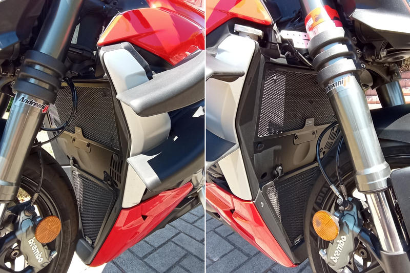 Radiator guard Ducati Streetfighter V2
