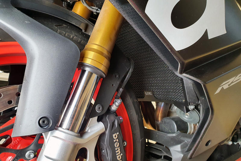 Radiator guard Aprilia 660
