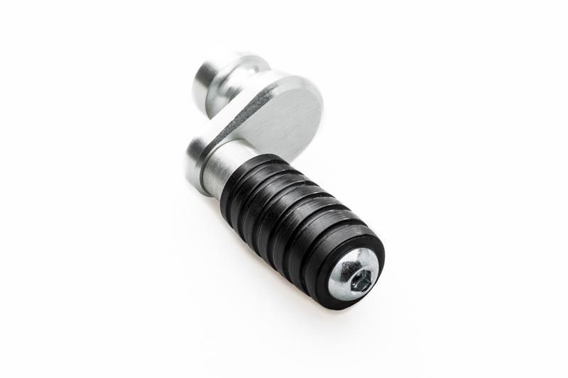 Fixed gearshift or rear brake lever peg - eccentric