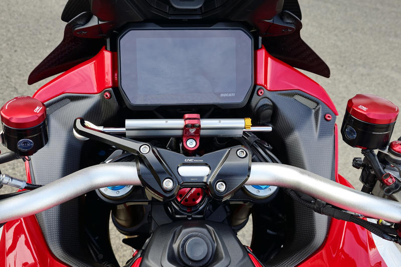 Steering damper kit Ducati Multistrada V4 Pikes Peak - RS with clamp RM251