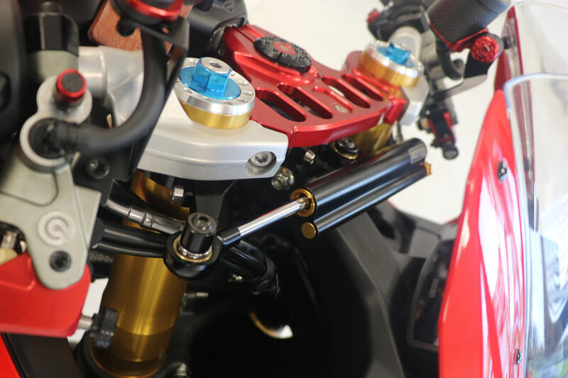 Steering Damper Support Kit for Ducati Panigale V2 MY 2025