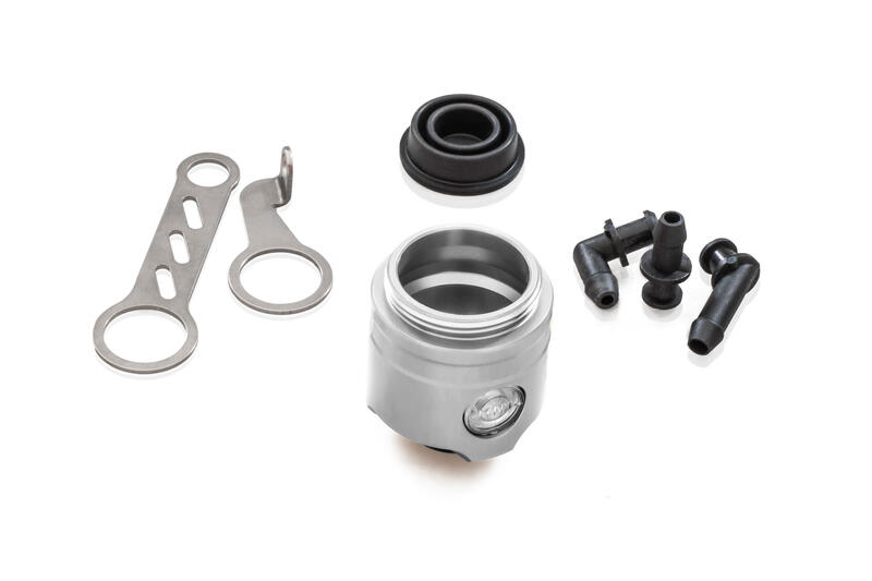 Fluid reservoir rear brake / clutch 12 ml with level window - only body