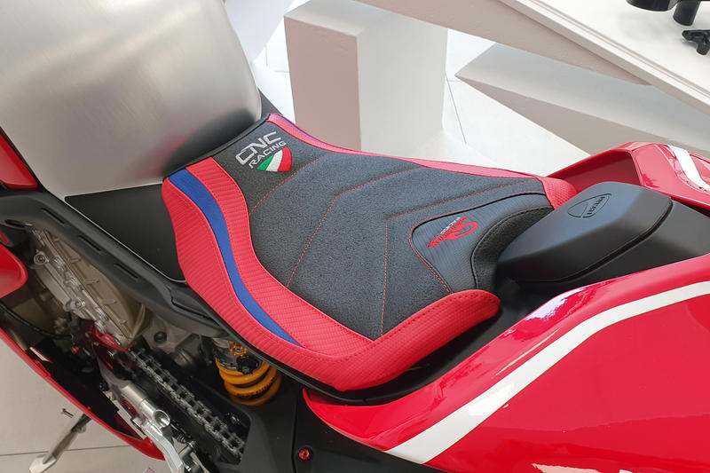 Seat cover Ducati Panigale V4 - Pramac Racing Limited edition