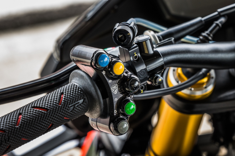 Left handlebar switch race use for Aprilia