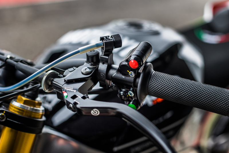 Left handlebar switch Race use for Aprilia