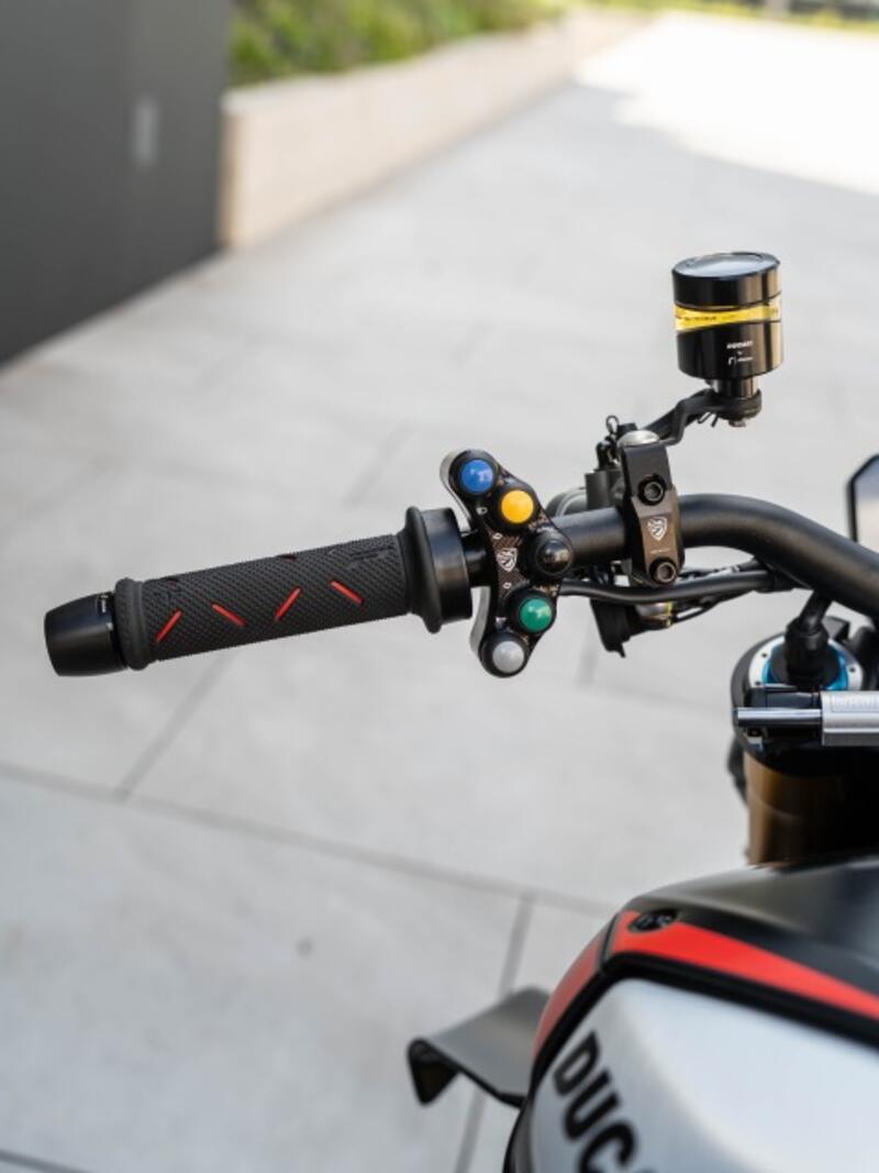 Left handlebar switch street use Pramac Racing Limited Edition for Ducati Streetfighter V4 e Panigale V4