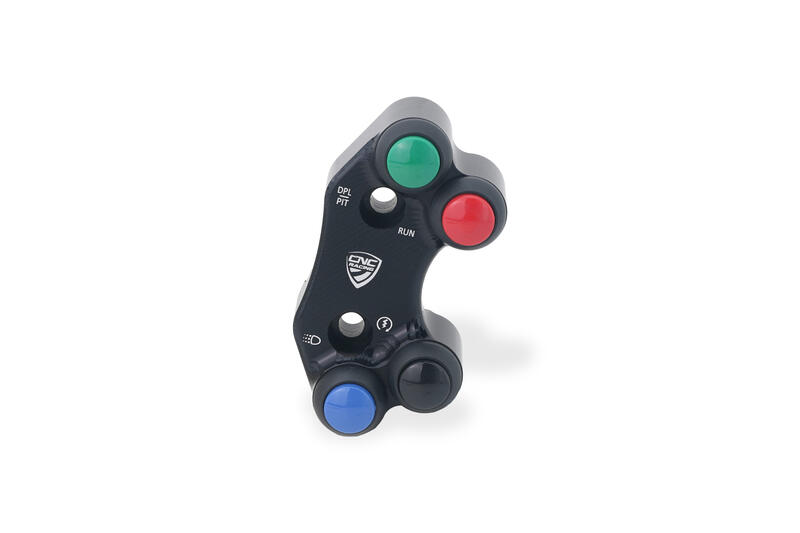 Right handlebar switch Street 4 Buttons - OEM and RCS Brembo brake master cylinder