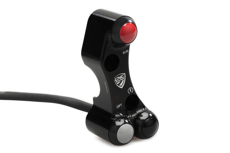 Right handlebar switch - CNC and forged Brembo brake master cylinder