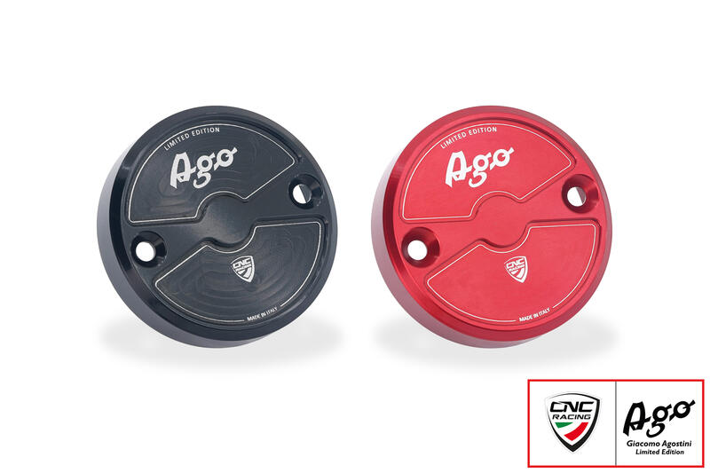 Front brake fluid reservoir cap &Oslash;56 - Giacomo Agostini Limited Edition