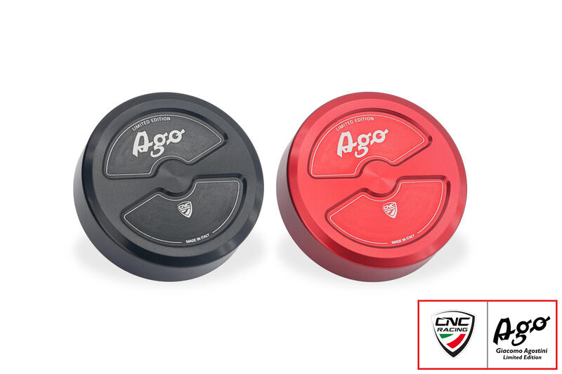 Brake or clutch fluid reservoir cap M52x4 - Giacomo Agostini Limited Edition