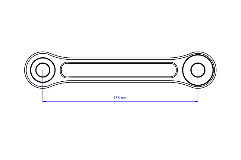 Tie Rod Rear shock Absorber Ducati Panigale V4