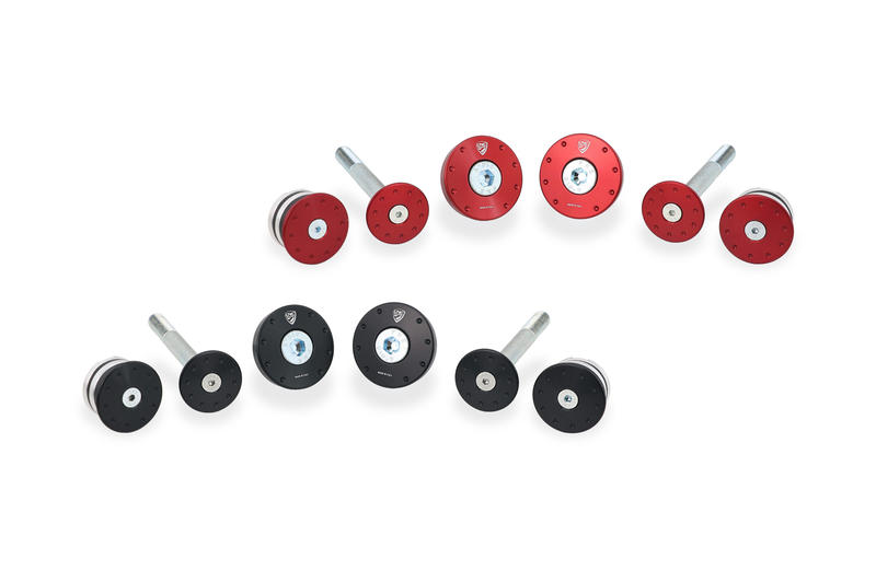 Frame caps kit Moto Guzzi V85 TT