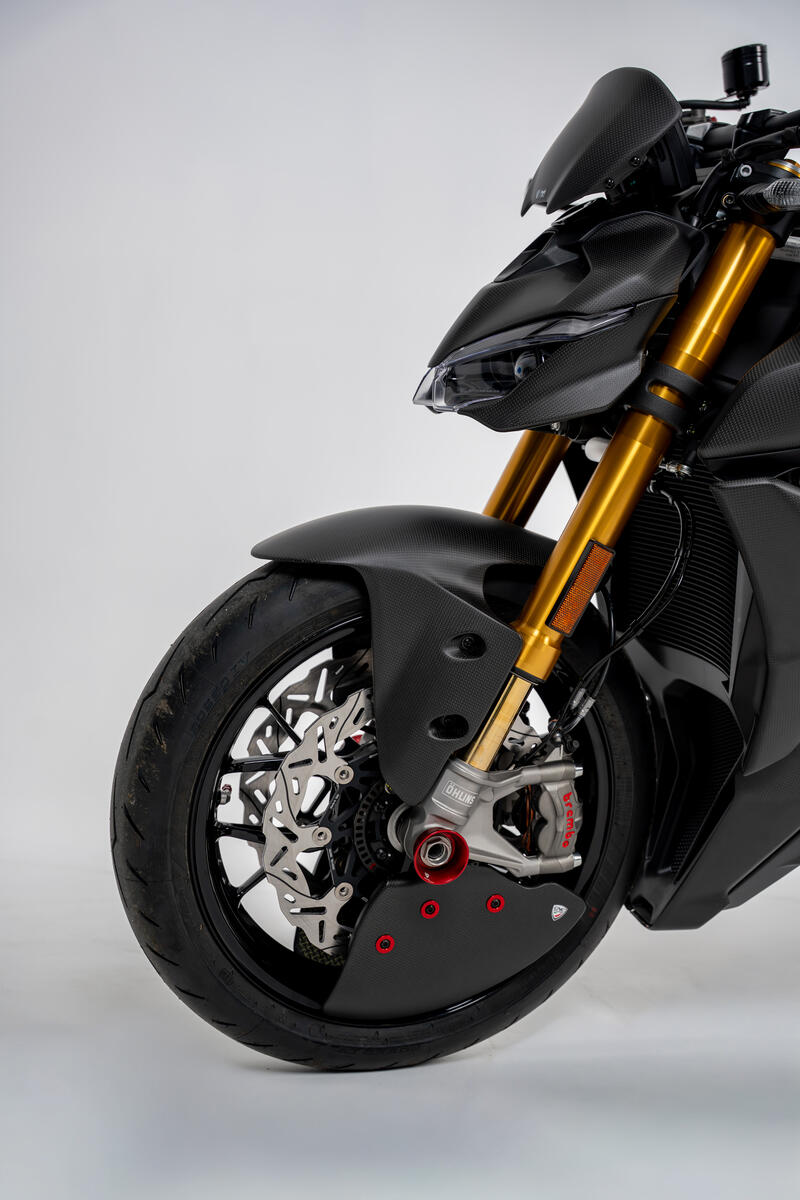 Headlight side covers carbon LH/RH Ducati Streetfighter V2 and V4 MY2025