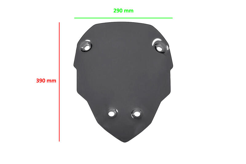 Windscreen Ducati Multistrada V4 Sport - Dark Smoke