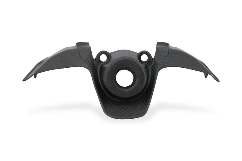 Carbon key block cover for Ducati Streetfighter V2