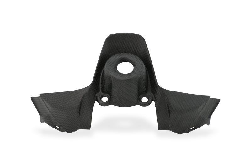 Carbon key block cover for Ducati Streetfighter V2
