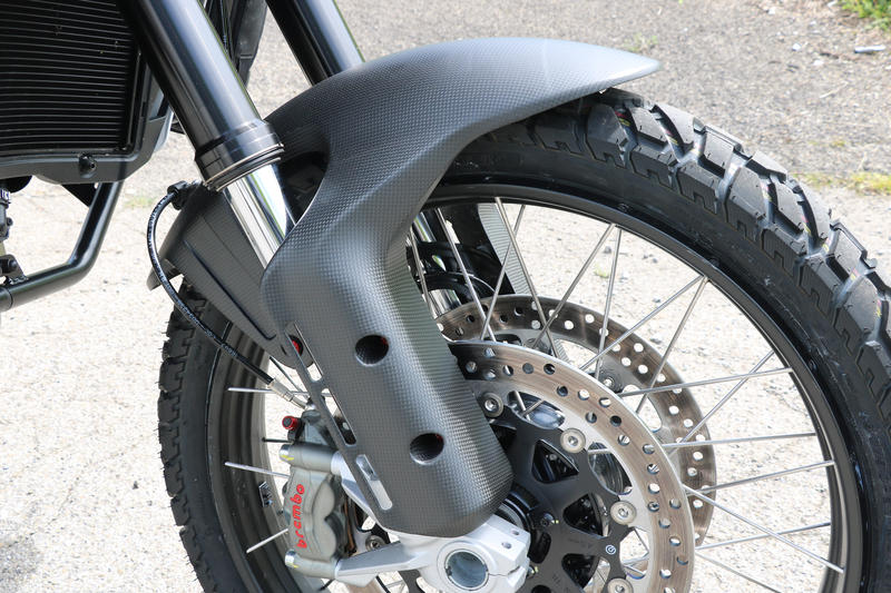 Front fender Ducati DesertX - Carbon