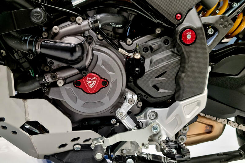 Frame side lower covers Ducati DesertX - Carbon