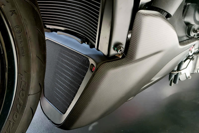 Oil cooler frame Ducati Diavel V4 - Carbon