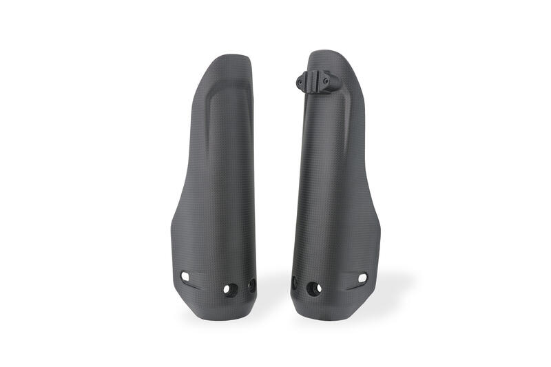 Fork legs protectors Ducati Hypermotard 698 Mono - Carbon