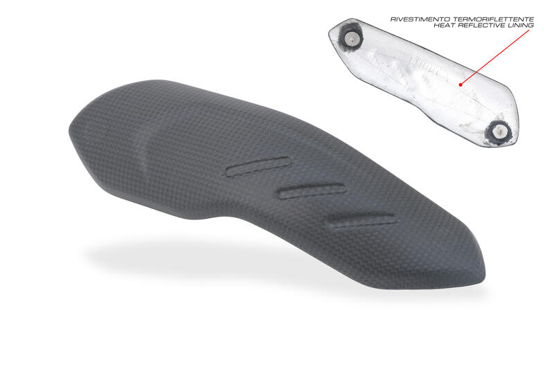 Paracalore anteriore Ducati Hypermotard 698 Mono - carbonio