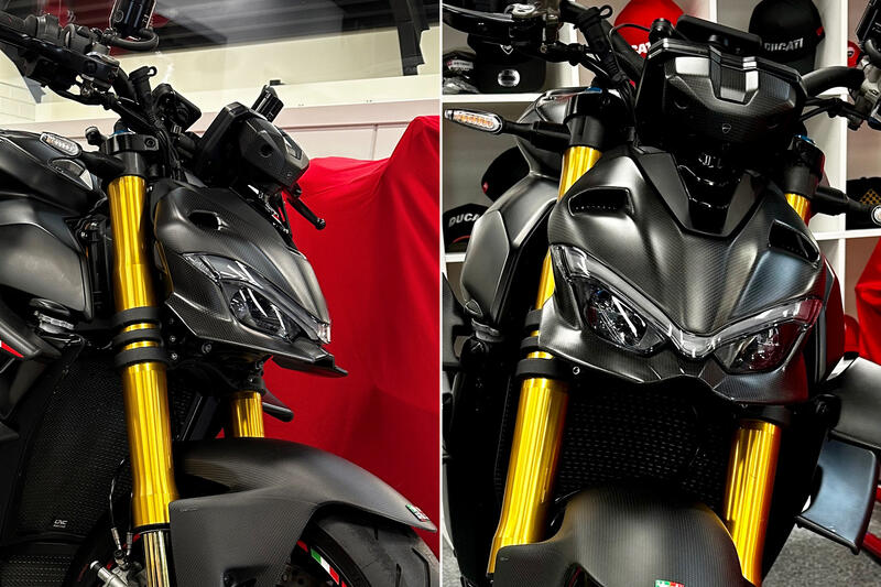 Headlight upper cover Ducati Streetfighter V4 - Carbon