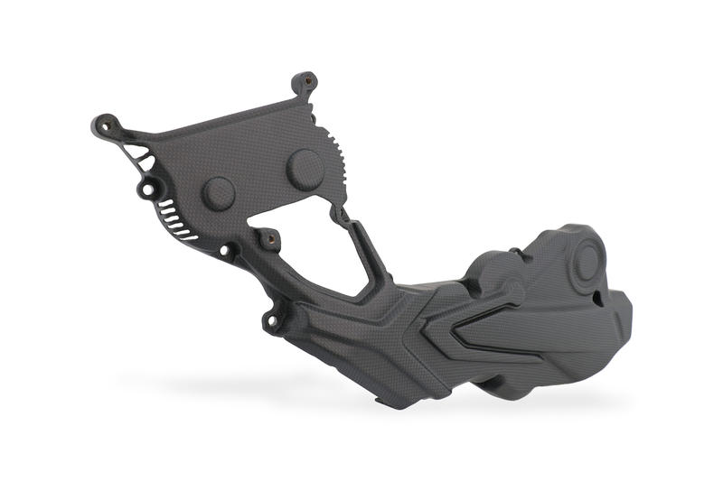 Copricinghie cilindro orizzontale Monster 937 - carbonio